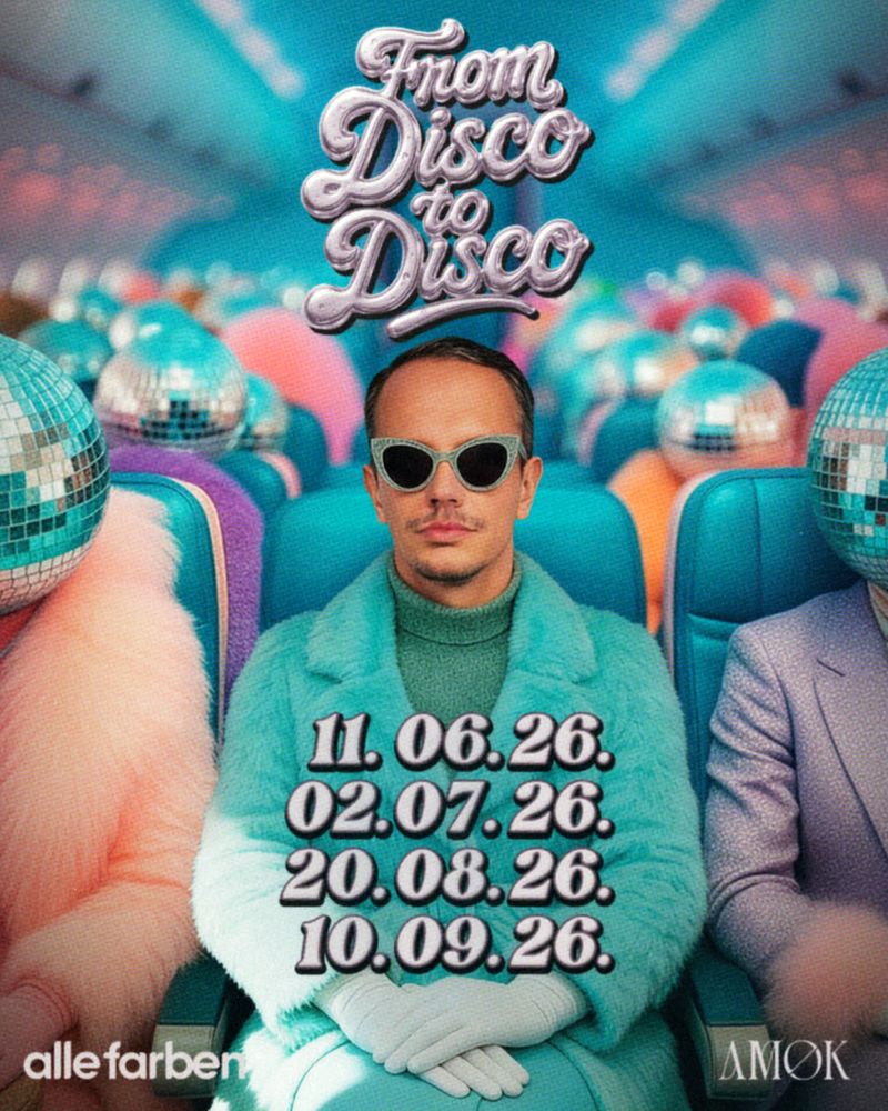 Alle Farben presents: from Disco to Disco at Discoteca Amok Mallorca