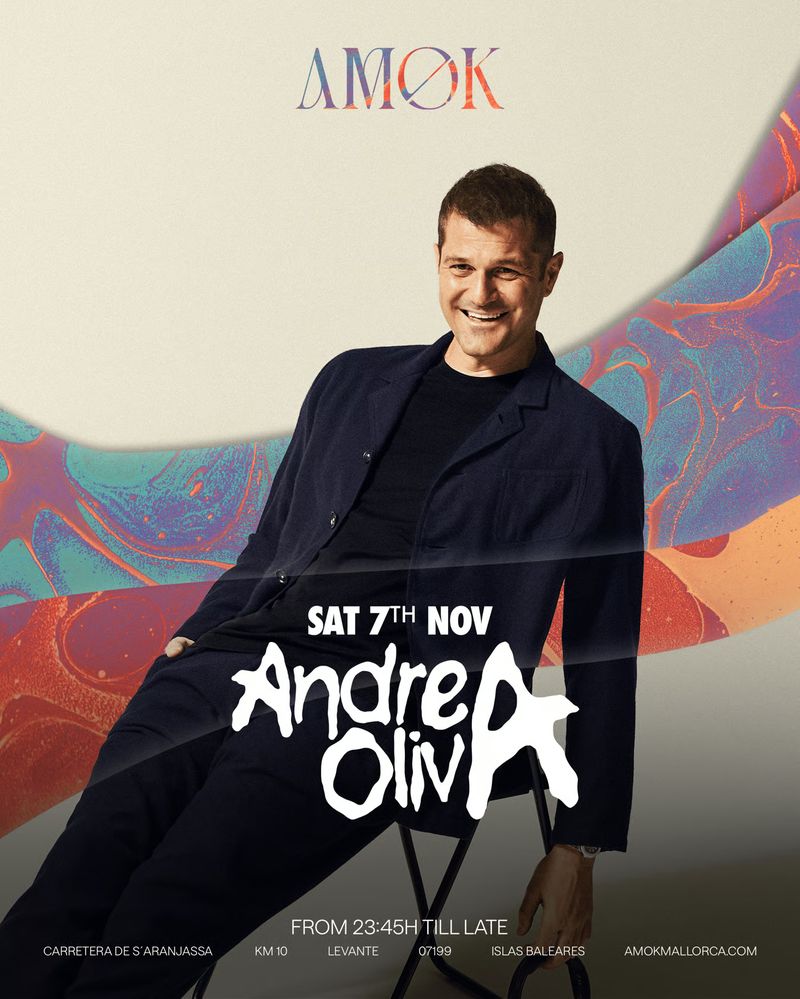AMOK presents: Andrea Oliva at Discoteca Amok Mallorca