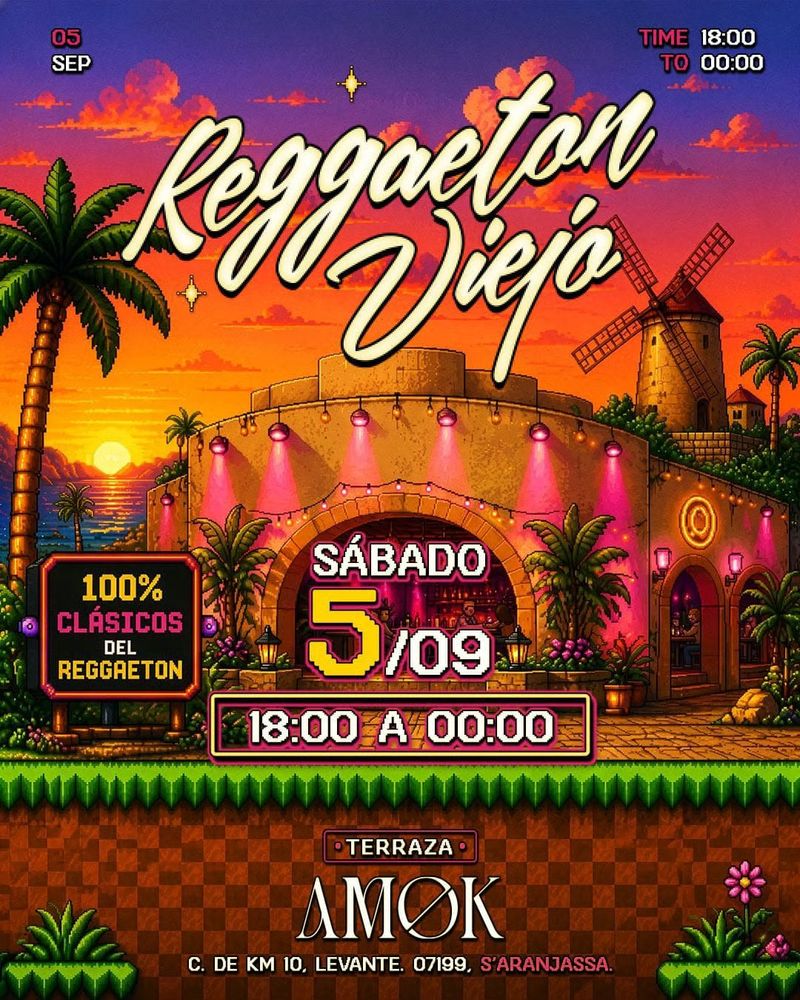 El Tardeo de Reggaeton Viejo at Discoteca Amok Mallorca