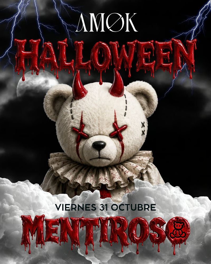 MENTIROSO HALLOWEN at Discoteca Amok Mallorca