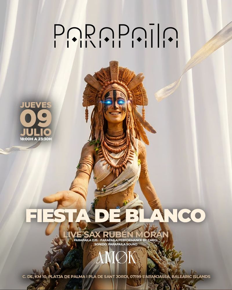 Parapaila • White Party at Discoteca Amok Mallorca