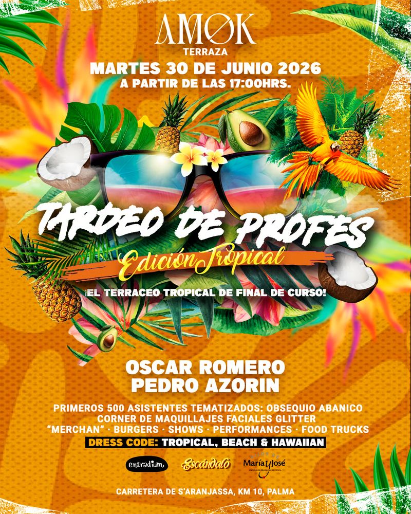 Tardeo de Profes at Discoteca Amok Mallorca