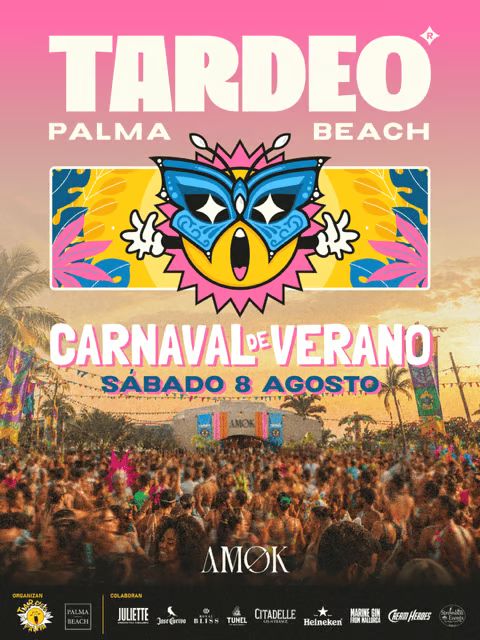 Tardeo Palma Beach - Carnaval del verano at Discoteca Amok Mallorca