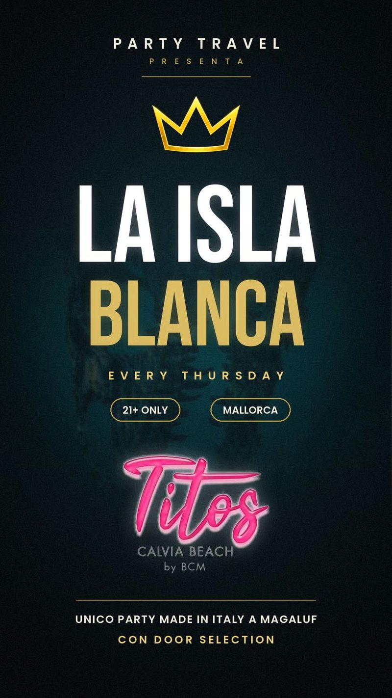LA ISLA BLANCA - Titos Calvià Beach at BCM Mallorca