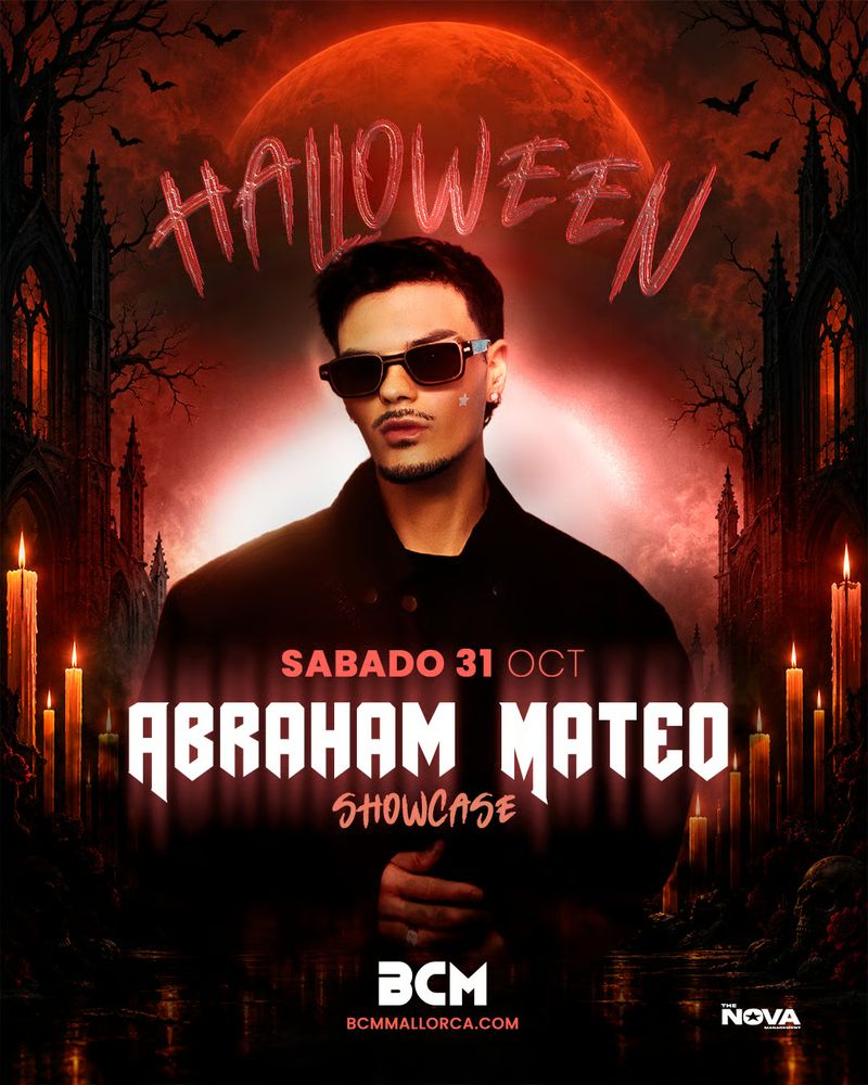 Octubre 31 - ABRAHAM MATEO - HALLOWEEN - BCM Mallorca at BCM Mallorca