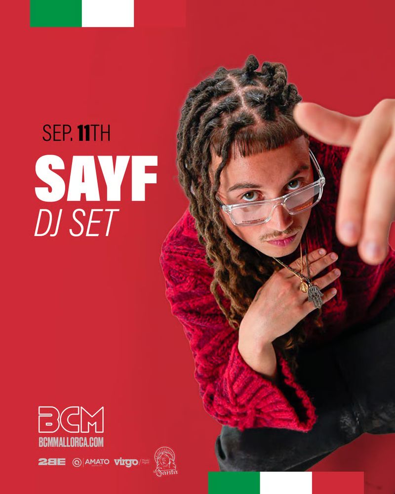 SAYF - DJ SET - BCM Mallorca at BCM Mallorca