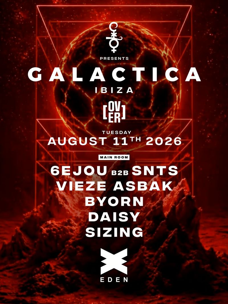 GALACTICA WEEK 12 at Eden Ibiza