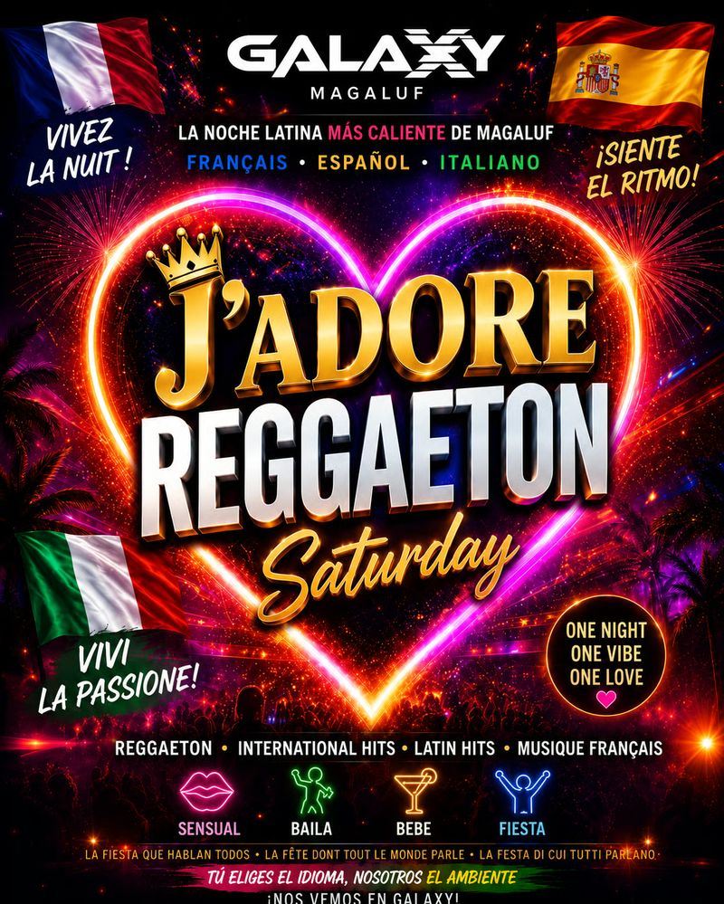 J'Adore Reggaeton at Galaxy Magaluf