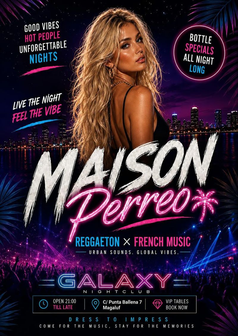 Nuit Caliente at Galaxy Magaluf
