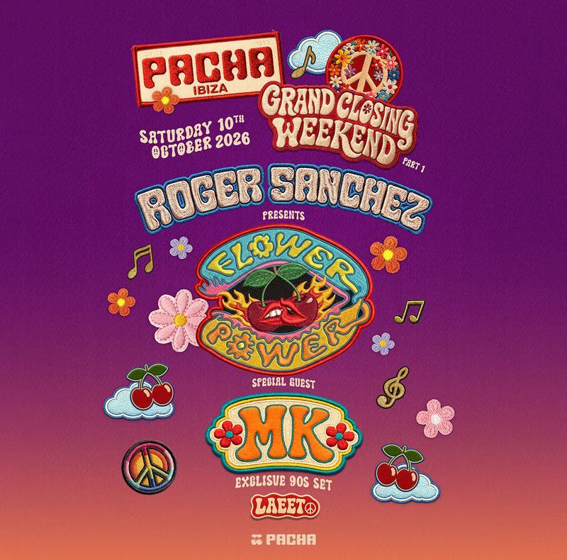 GRAND CLOSING WEEKEND – PART 1 | FLOWER POWER at Pacha Ibiza