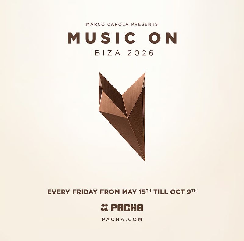 MARCO CAROLA PRESENTS MUSIC ON at Pacha Ibiza
