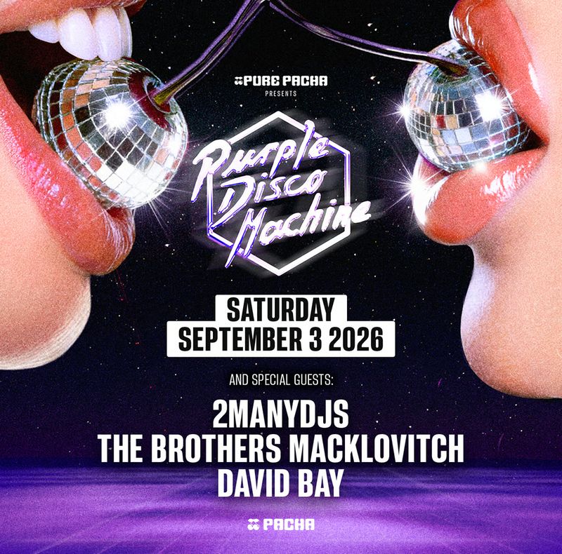 PURPLE DISCO MACHINE | PURE PACHA at Pacha Ibiza