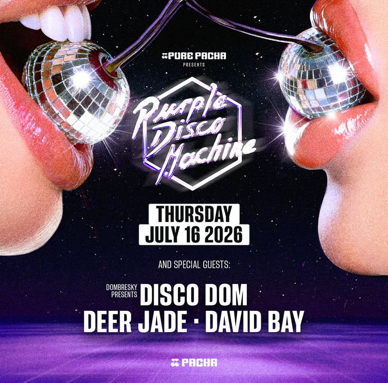 PURPLE DISCO MACHINE | PURE PACHA at Pacha Ibiza