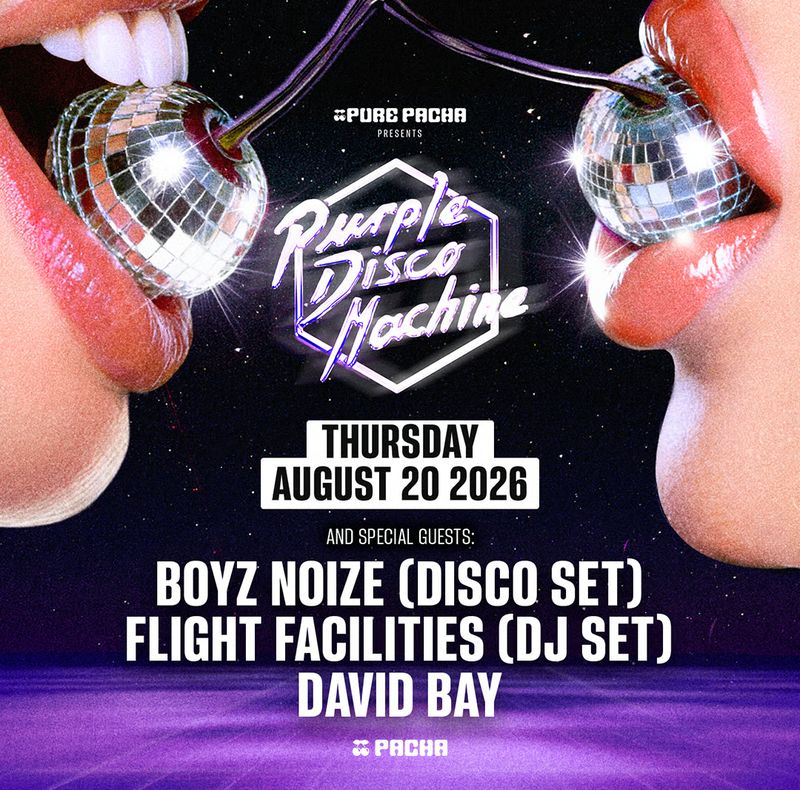 PURPLE DISCO MACHINE | PURE PACHA at Pacha Ibiza