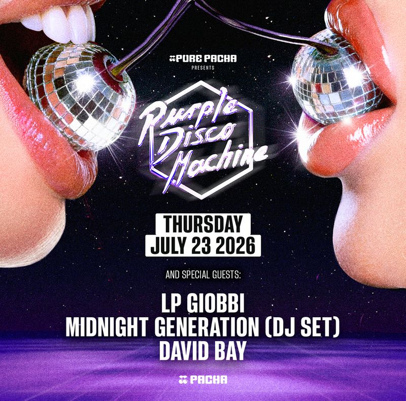 PURPLE DISCO MACHINE | PURE PACHA at Pacha Ibiza
